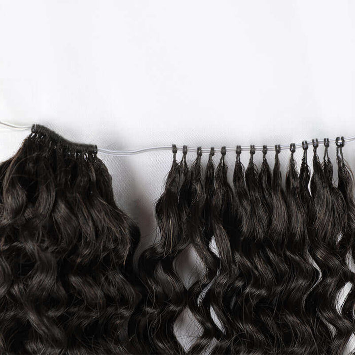 reuseable black natural hair crochet hair