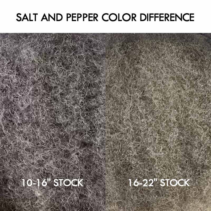 color comparssion for afro kinky human hair