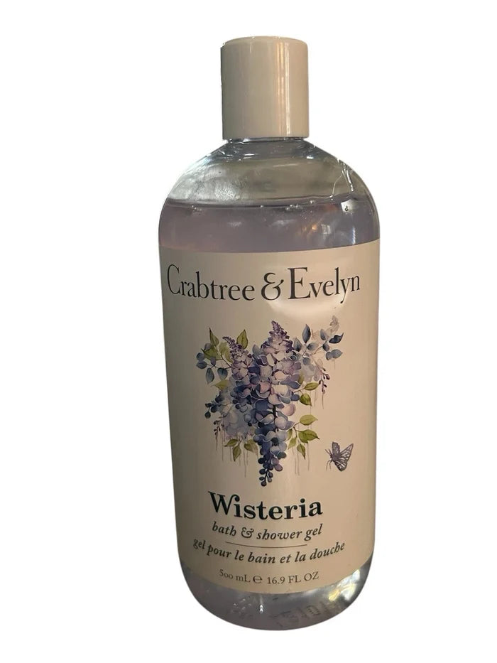 Crabtree & Evelyn Wisteria Bath & Shower Gel 16.9 fl oz