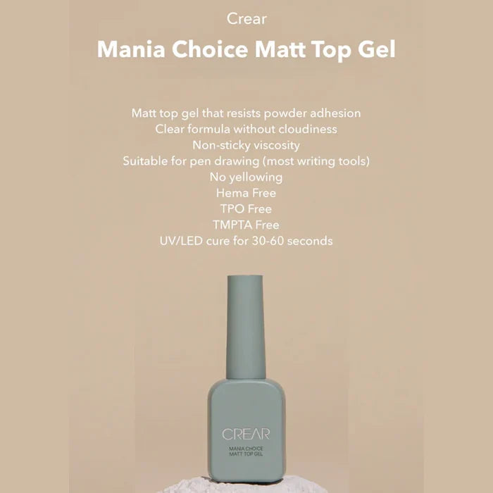 CREAR Mania Choice Matte Top