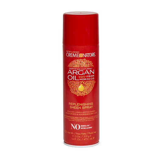 Creme Of Nature Argan Oil Replenishing Sheen Spray 16oz