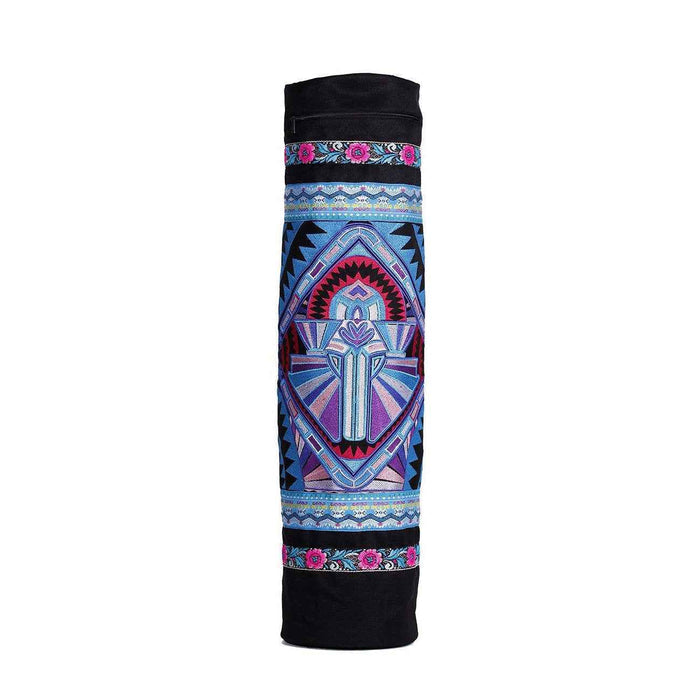 Deco Jaw Embroidered Yoga Bag - Thailand