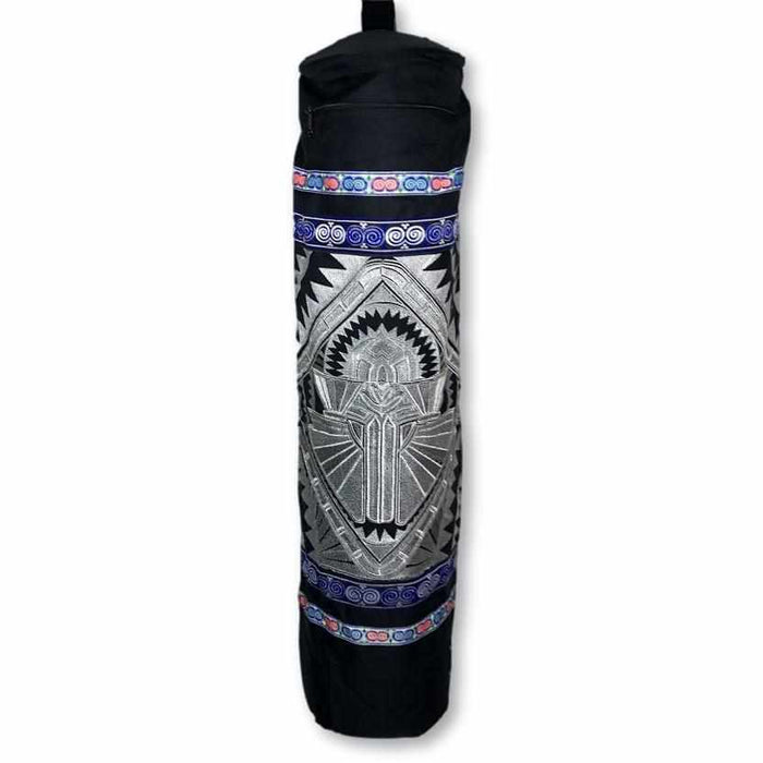Deco Jaw Embroidered Yoga Bag - Thailand