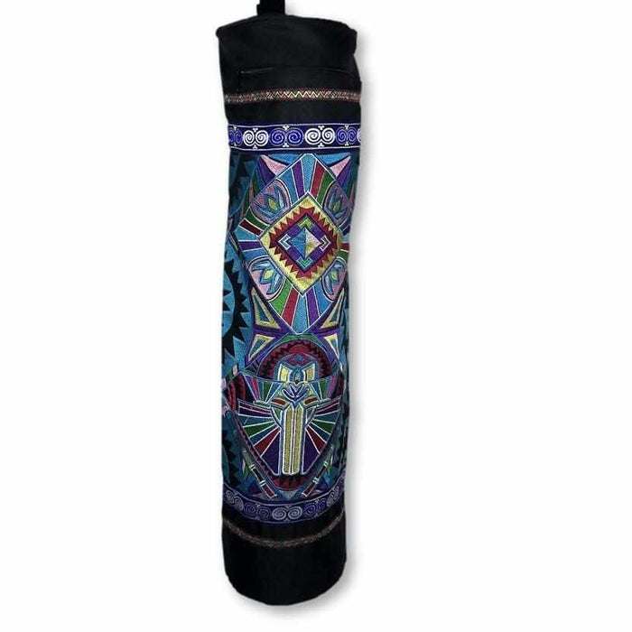 Deco Jaw Embroidered Yoga Bag - Thailand