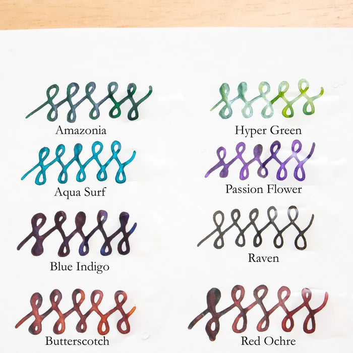 Diamine Forever Pigment Fountain Pen Ink - Raven