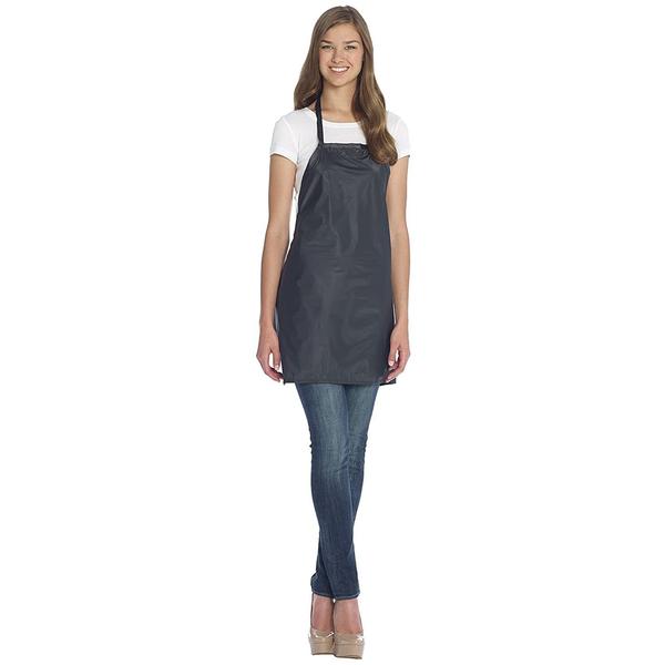 DIANE CHEMICAL APRON - BLACK #DTA018 - Palms Fashion Inc.