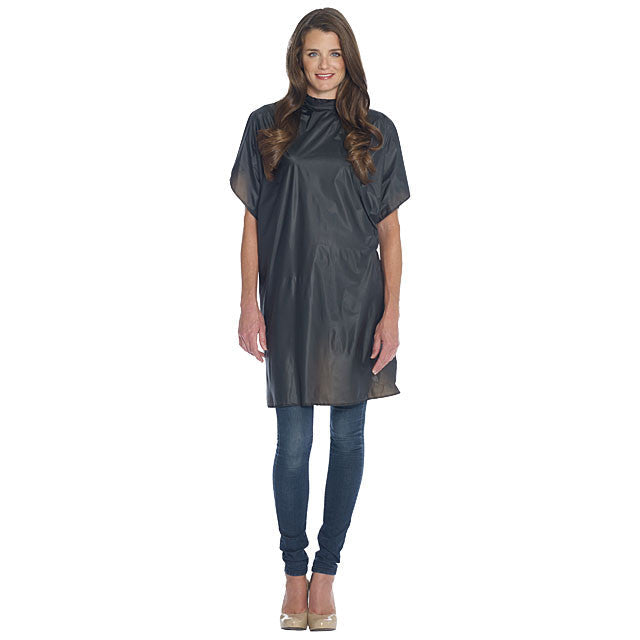 DIANE SHAMPOO CAPE - BLACK #DTA01406 - Palms Fashion Inc.