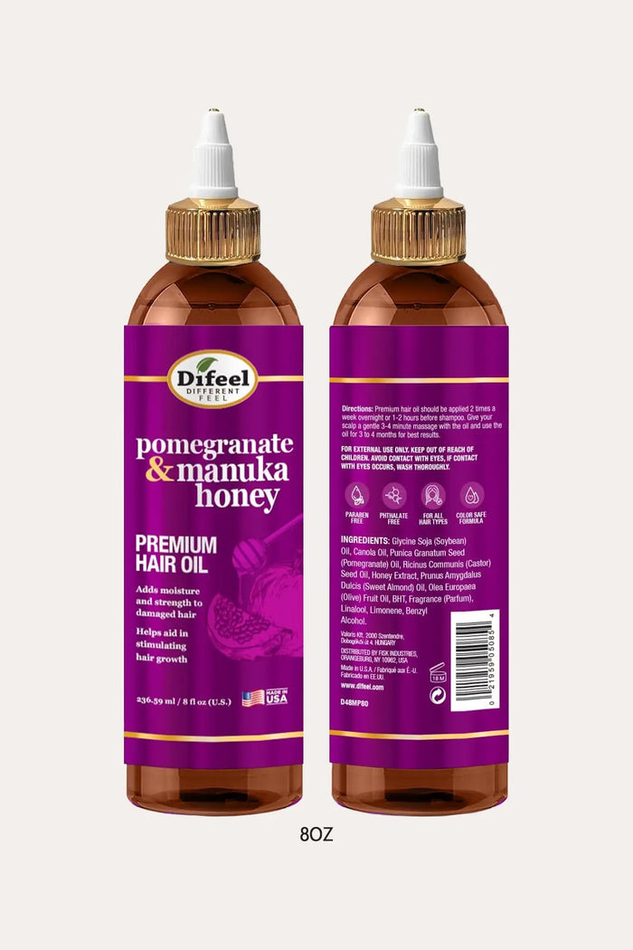 DIFEEL POMEGRANATE & MANUKA HONEY PREMIUM HAIR OIL - BSW BEAUTY CANADA