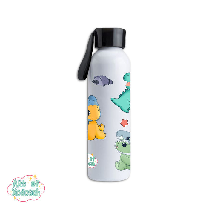 dino knuffies - water bottle