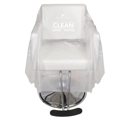 USAGE #1: Place cover on chair when client arrives. Client sits on cover. Discard when client leaves.