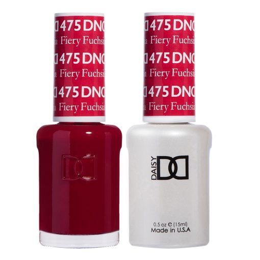 DND Gel Nail Polish Duo 475 - Fiery Fuchsia