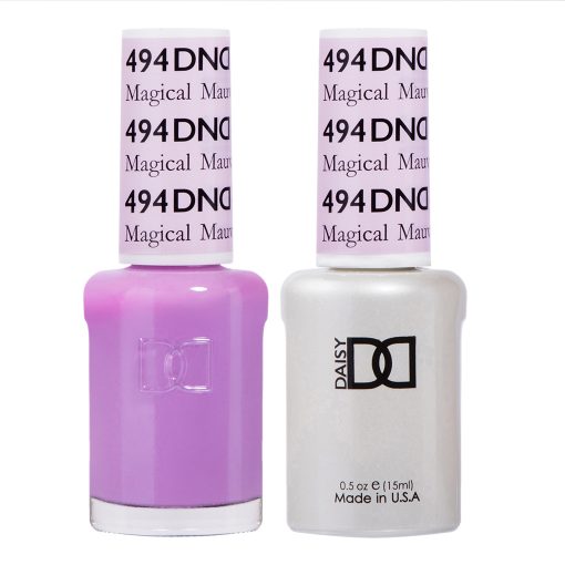 DND Gel Nail Polish Duo 494 - Magical Mauve