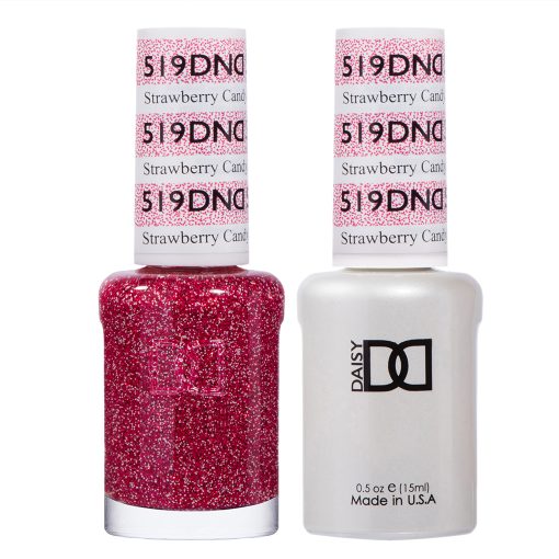 DND Gel Nail Polish Duo 519 - Strawberry Candy