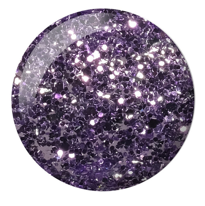 DND Gel Super Glitters  #913 Lunar Lavender