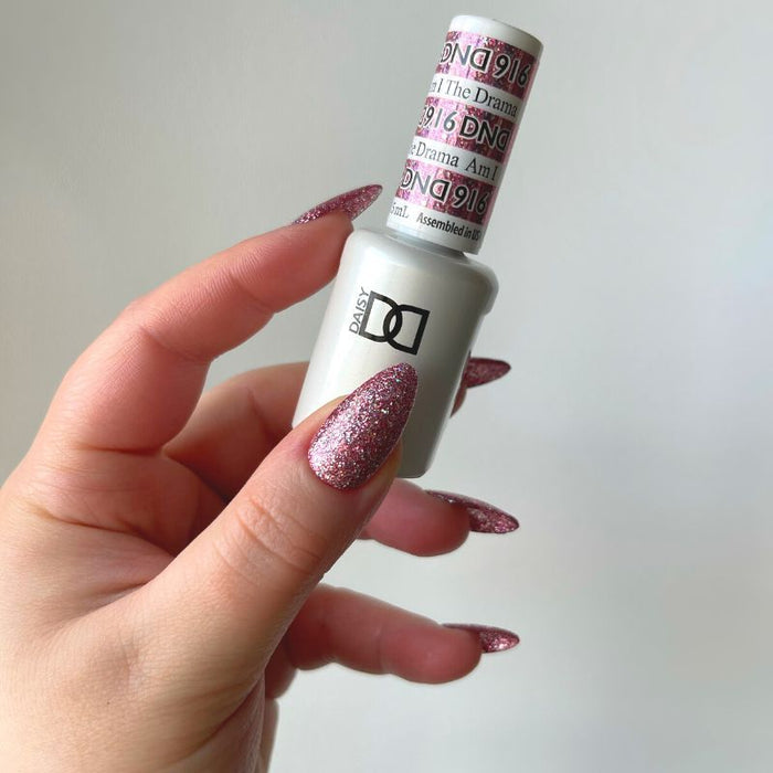 DND Gel Super Glitters  #916 Am I The Drama