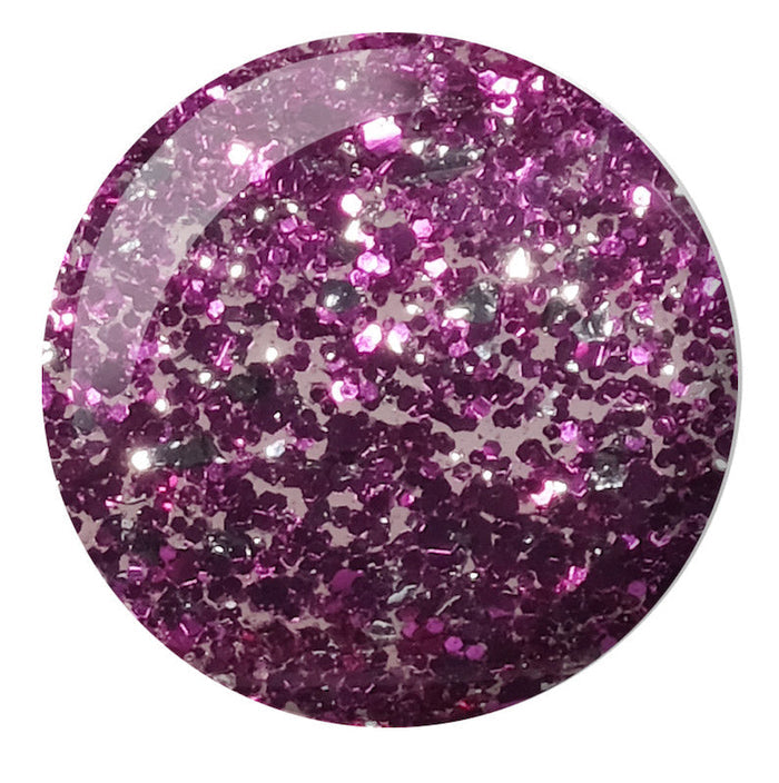 DND Gel Super Glitters #920 Magenta Aura