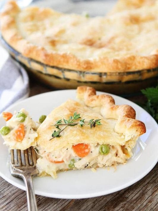 Double Crusted Chicken Pot Pie