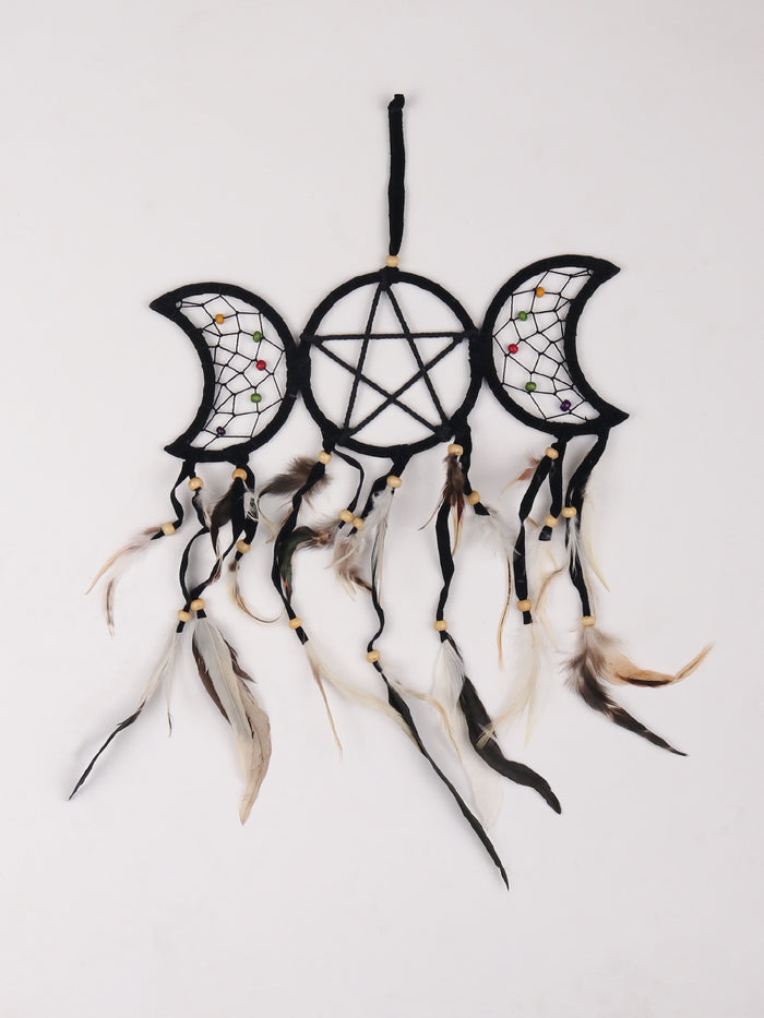 Dreamcatcher Triple Moon Black | One Colour-Image 2