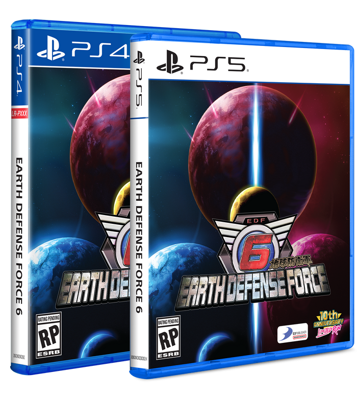 EARTH DEFENSE FORCE 6 Standard Edition (PS5, PS4)