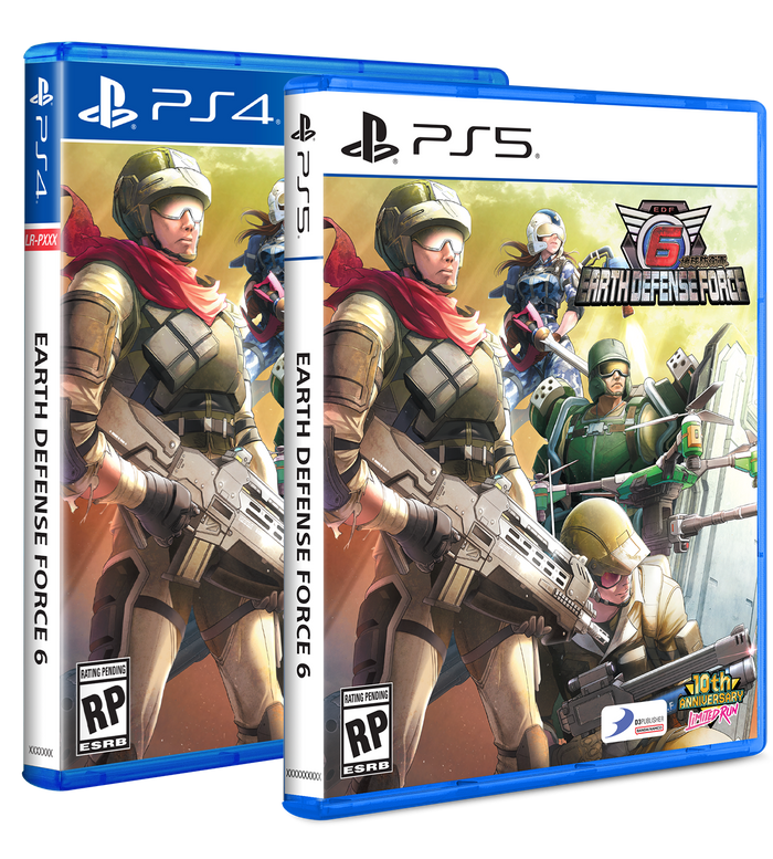 EARTH DEFENSE FORCE 6 Standard Edition (PS5, PS4)