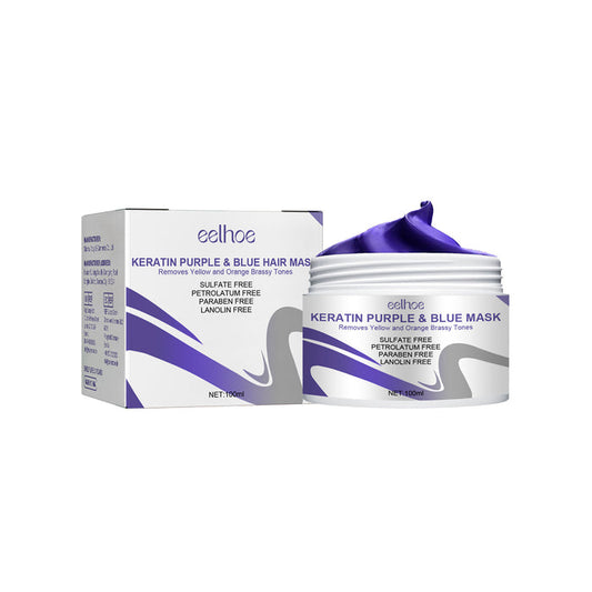 EELHOE Purple Hair Care Mask – Softening & Deep Hydration for Brighter Hair 100 Ml EELHOE COSMETICS