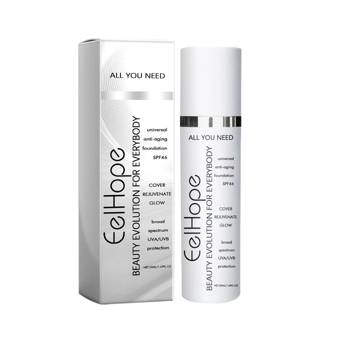 EELHOPE Sunscreen Cream Korean Foundation – Hydrating Coverage with Sun Protection 50ml EELHOE COSMETICS