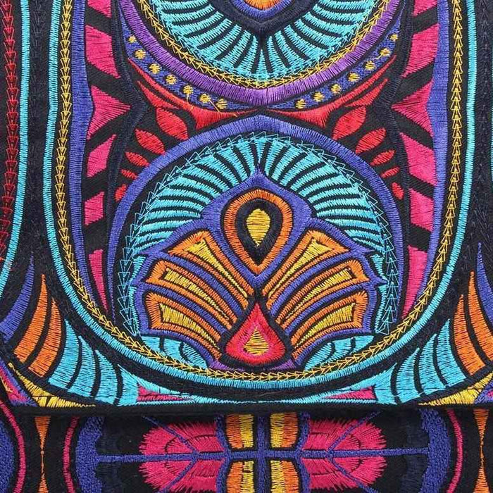 Embroidered Envelope Clutch | iPad Bag - Thailand