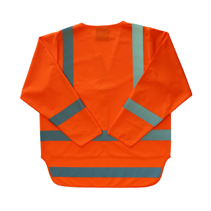 Esko Hi-vis Long Sleeve Safety Vest | Orange | HVLO