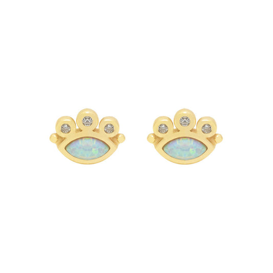 Evil Eye Studs - Nina Bailey