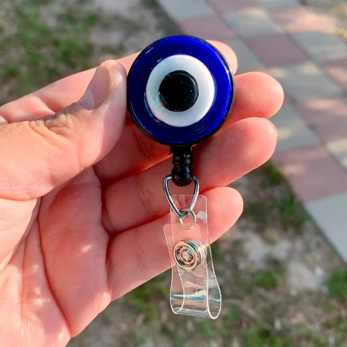Evil Eye/Ojo Turco Badge Reel