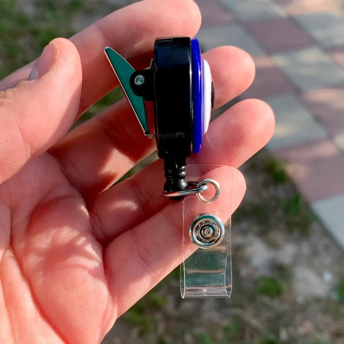 Evil Eye/Ojo Turco Badge Reel