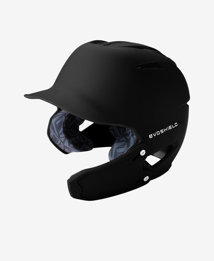 EvoShield XVT 2.0 Matte Batting Helmet w/Face Shield Equipment Wilson Black XS