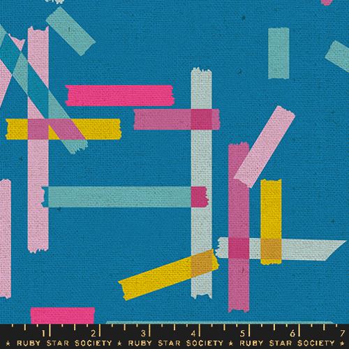 F2421 - Washi Plus- Cerulean (CANVAS)