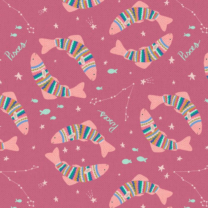 F2428 - Astrology Pisces Zodiac Sign
