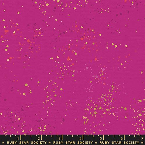 F2727 - Speckled Metallic- Berry (CANVAS)