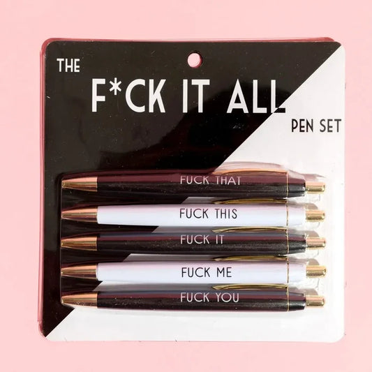 F*CK IT ALL Pen Set