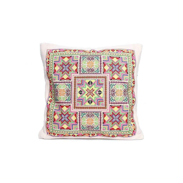 Felicity Geometric Embroidered Pillow Cover - Thailand