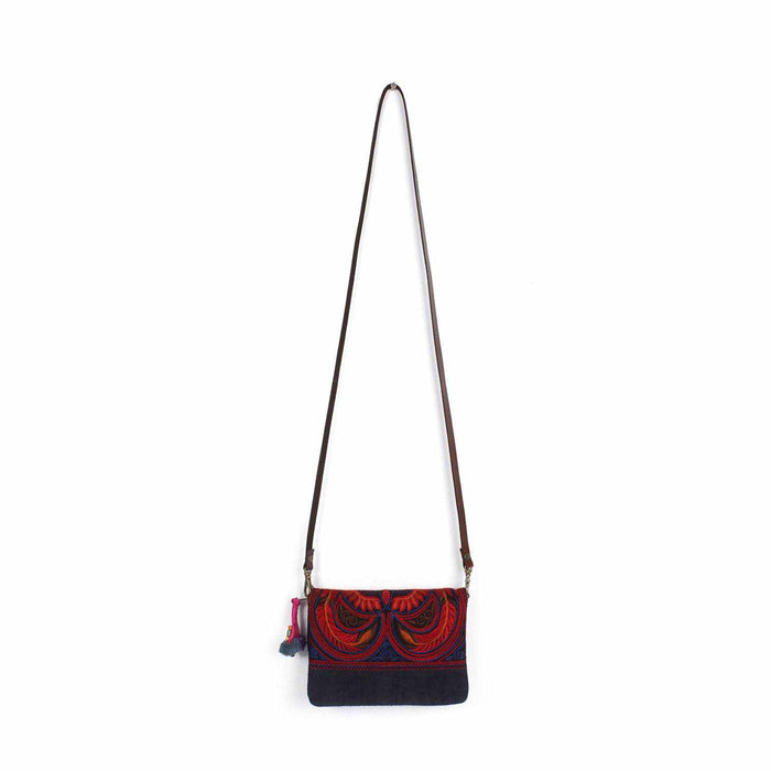 Fernanda Embroidered Convertible Crossbody | Clutch Bag - Thailand