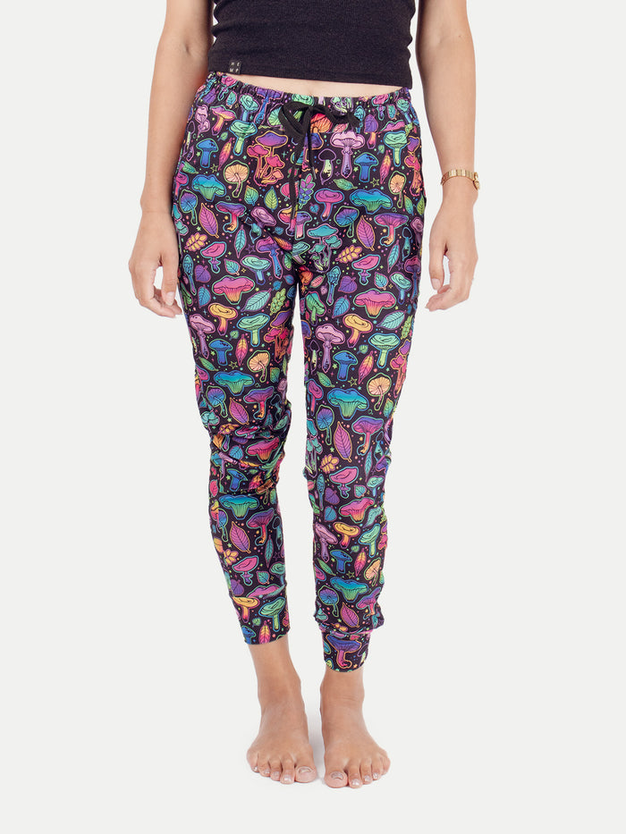 Festival Jogger Pants | Mushroom Psychedelic-Image 1