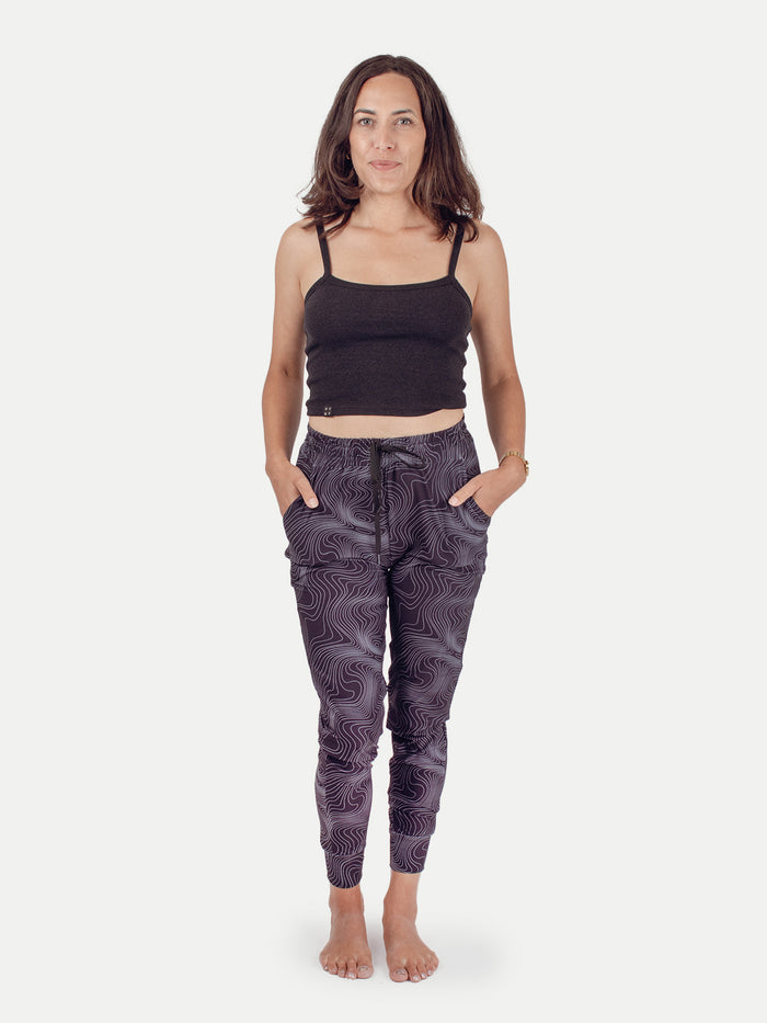Festival Jogger Pants | Black Wave-Image 1