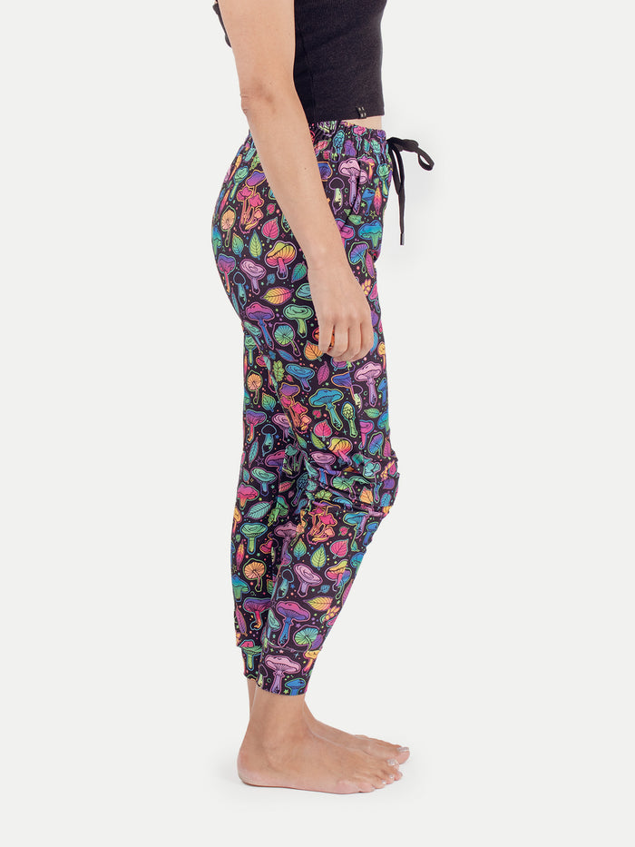 Festival Jogger Pants | Mushroom Psychedelic-Image 2