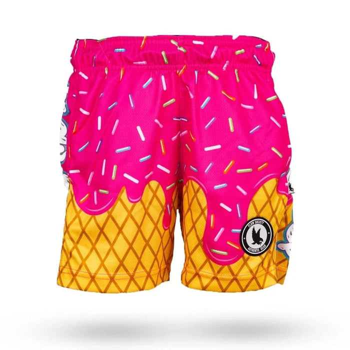 Flow Society Boys Flow Scoop Short Pink Apparel Flow Society XSmall