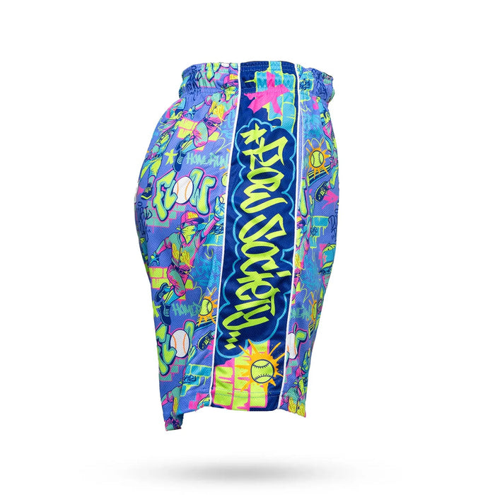 Flow Society Boys' Graffiti Baseball Short Apparel Flow Society