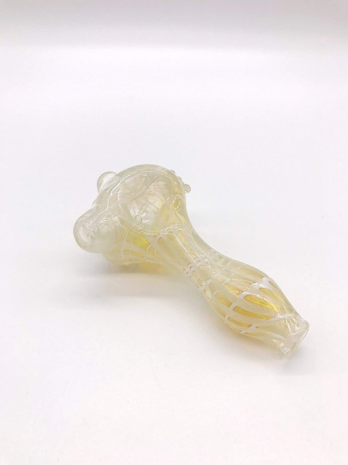Smoke Station Hand Pipe FootClan Fumed American Borosilicate Spoon Hand Pipe