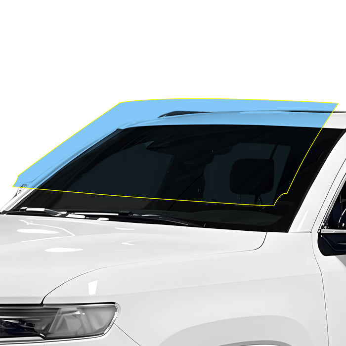 For Jeep Grand Wagoneer 2023-2027 Precut Front Rear Windshield Premium Protection Self Healing Film Kit - Bogar Tech Designs