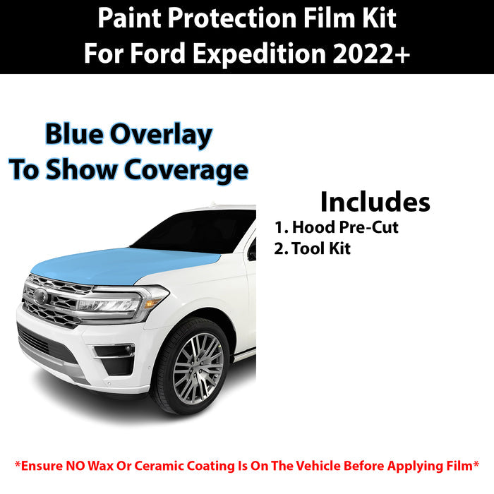 Precut Premium Paint Protection Film Clear Bra PPF Decal Film Kit Cover Fits Ford Expedition 2022 - 2024 - Bogar Tech Designs