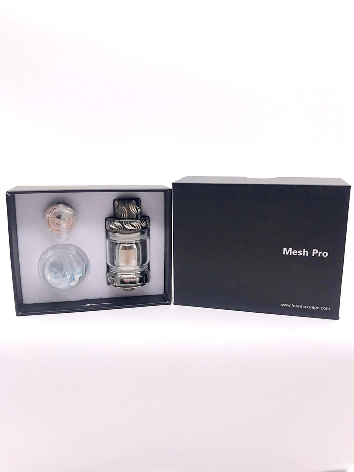 Smoke Station Vape Silver Freemax MechPro Sub-Ohm Tank