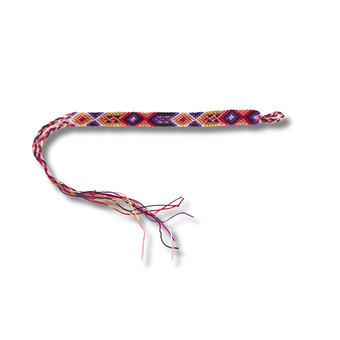 Friendship Woven String Bracelet Small Macrame - Choose Color - Mexico