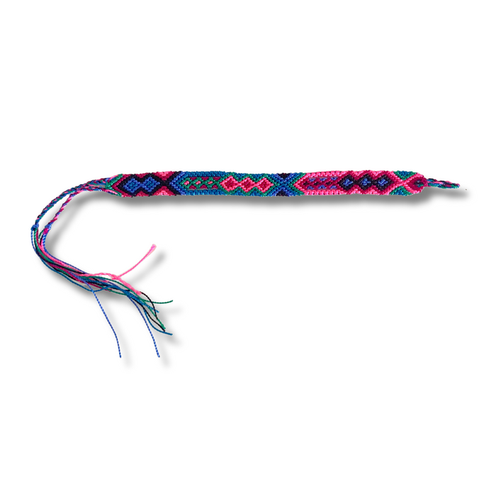 Friendship Woven String Bracelet Small Macrame - Choose Color - Mexico