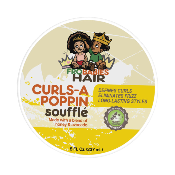 FRO BABIES HAIR Curls-A Poppin Soufflé 8oz